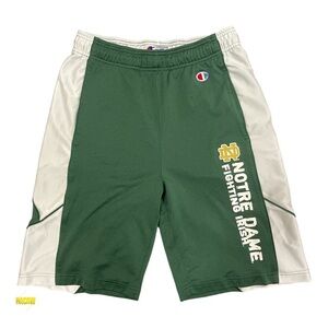 Men’s Champion Notre Dame Basketball Shorts Sz Medium